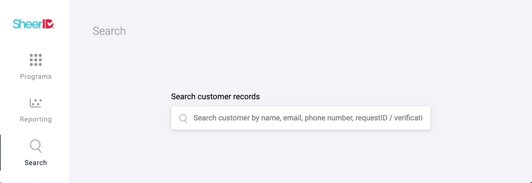 Customer Search