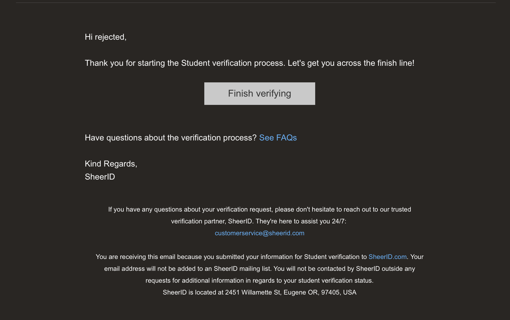 March 31 Release SheerID Developer Center